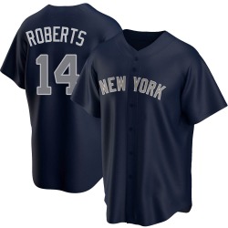 Brian Roberts New York Yankees Men's Replica Alternate Jersey - Navy