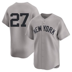 Giancarlo Stanton New York Yankees Men's Limited Away 2nd Jersey - Gray